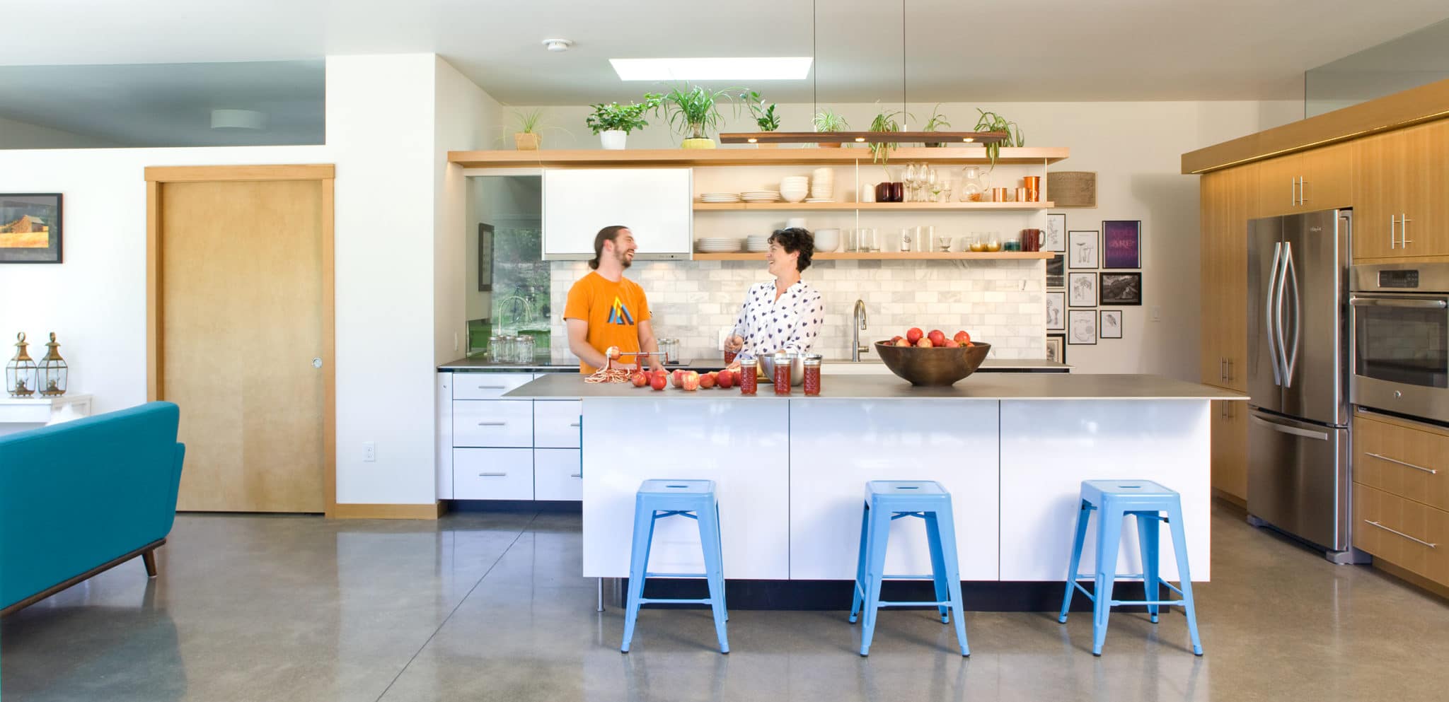 Evolution of a Passive House