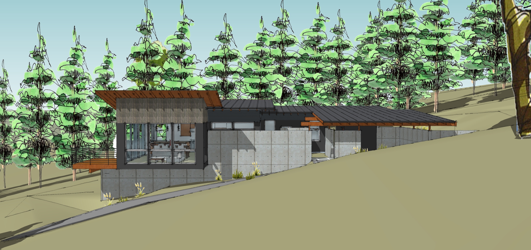 Madrona Haus, another beautiful custom Passive House on the Puget Sound coming to life!