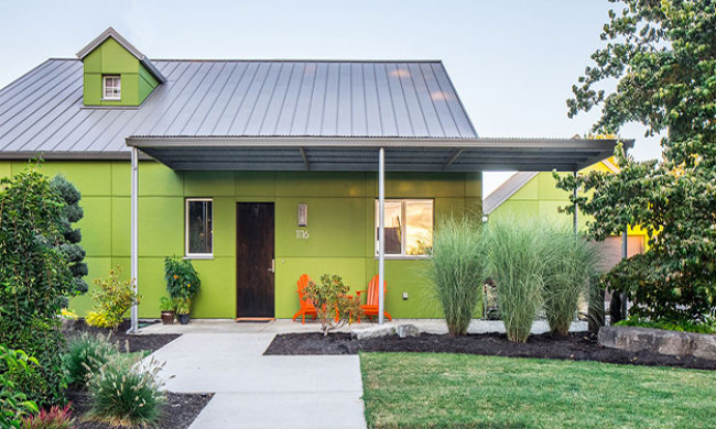 Photo of the The North House project