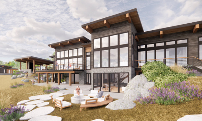 Photo of the Johnson Point House project