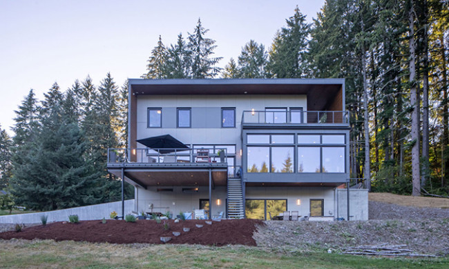Photo of the Gig Harbor House and ADU project
