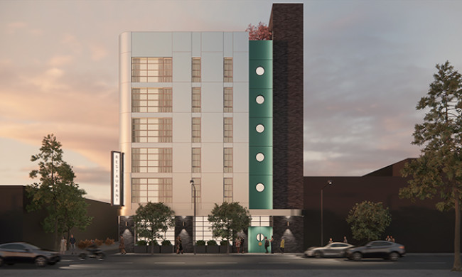 Photo of the Downtown Deco Midrise project