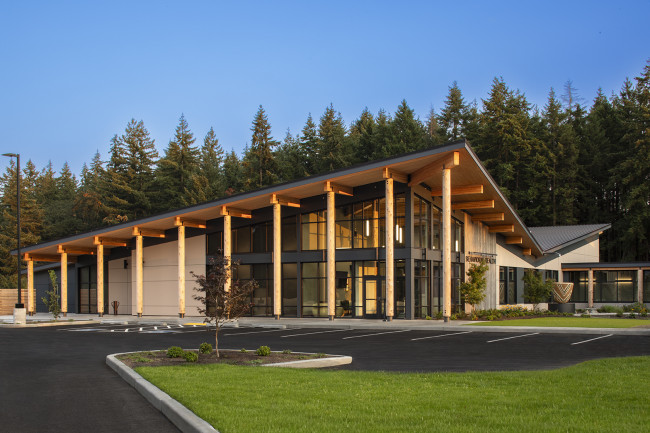 Photo of the Chehalis Behavioral Health Center project