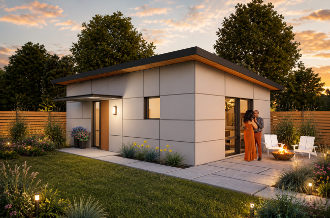 Photo of the Seattle DADU project